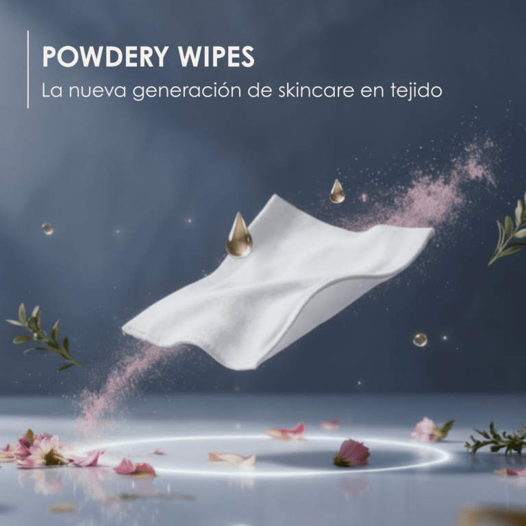 Powdery Wipes: la nueva generación de skincare en tejido