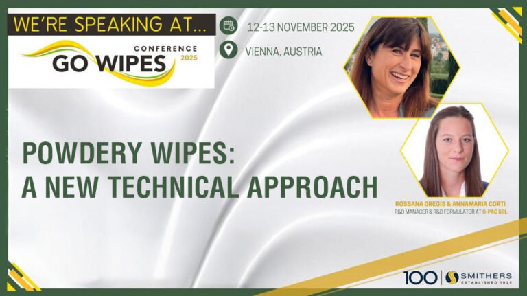 GO WIPES 2025: OPAC marks the transition from wipes to cosmetic Treatment on Tissue