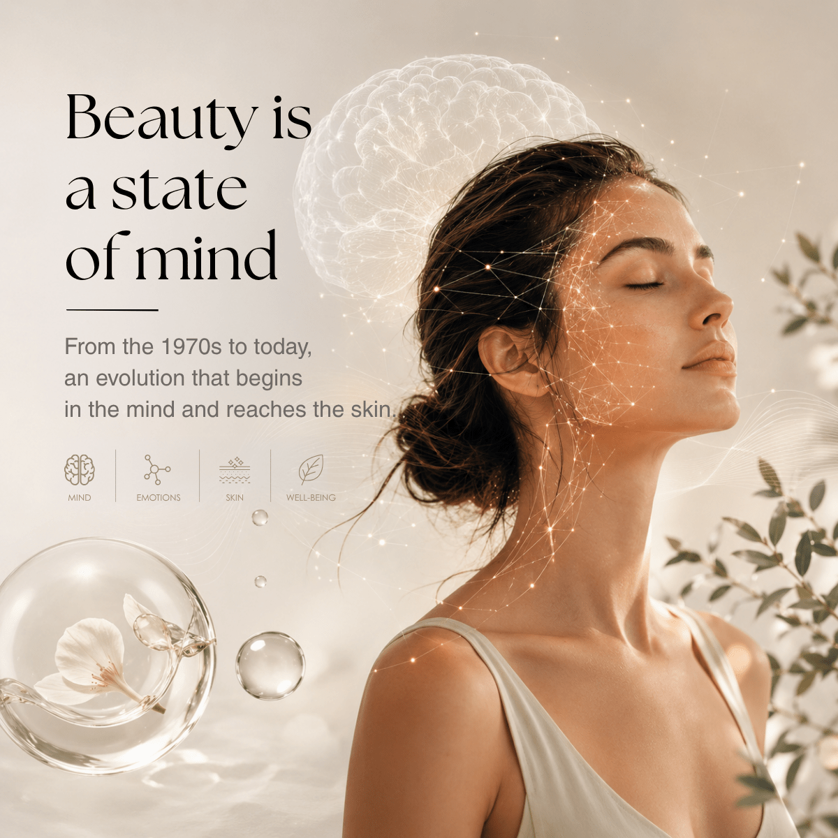 Sensorialità in cosmetica e relazione tra mente, emozioni e benessere.