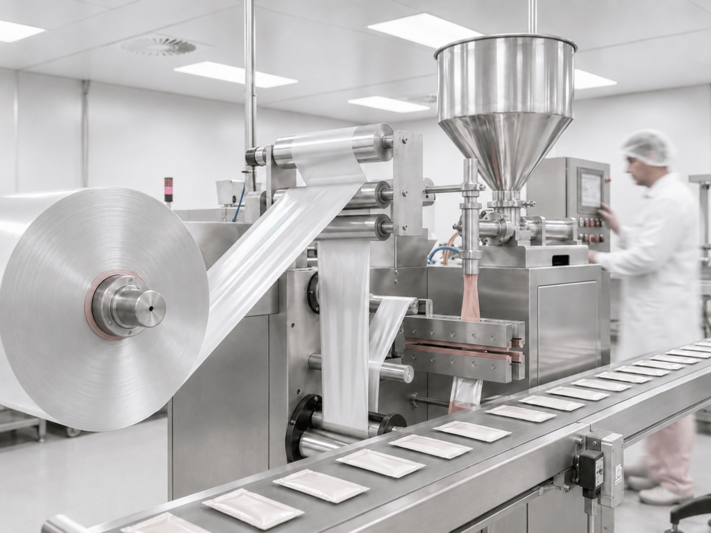 Confezionamento monodose in sachet, stick pack e bustine richiudibili per brand e private label